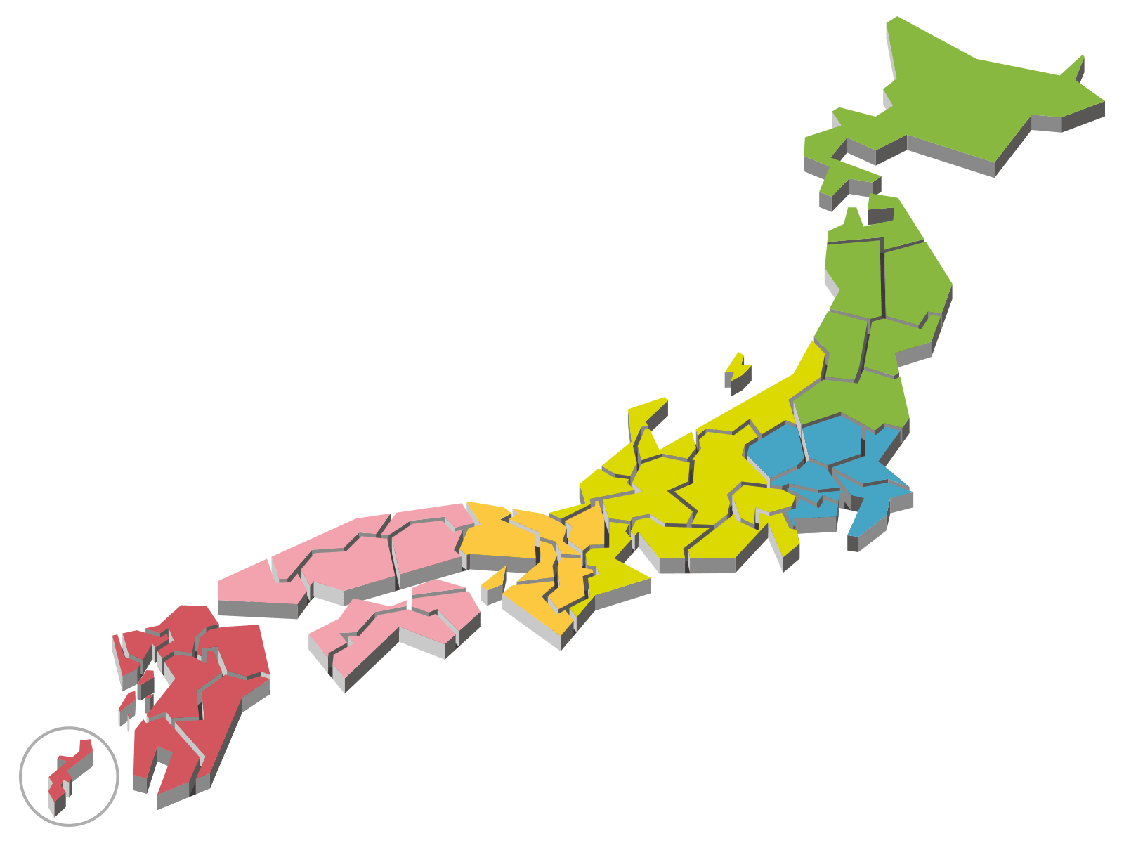 日本地図